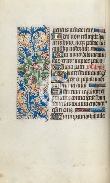 Book of Hours (Use of Rouen): fol. 57v, c. 1470. Creator: Master of the Geneva Latini (French, active Rouen, 1460-80).