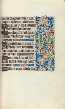 Book of Hours (Use of Rouen): fol. 58r, c. 1470. Creator: Master of the Geneva Latini (French, active Rouen, 1460-80)