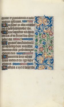 Book of Hours (Use of Rouen): fol. 58r, c. 1470. Creator: Master of the Geneva Latini (French, active Rouen, 1460-80)