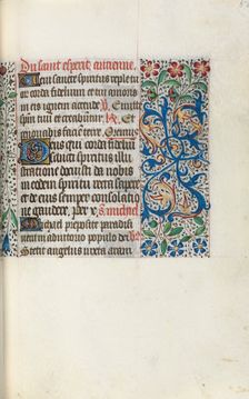 Book of Hours (Use of Rouen): fol. 50r, c. 1470. Creator: Master of the Geneva Latini (French, active Rouen, 1460-80)