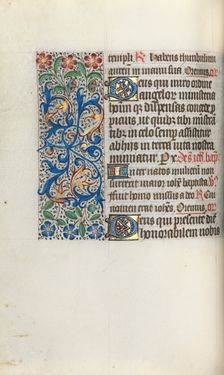 Book of Hours (Use of Rouen): fol. 50v, c. 1470. Creator: Master of the Geneva Latini (French, active Rouen, 1460-80)