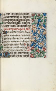 Book of Hours (Use of Rouen): fol. 51r, c. 1470. Creator: Master of the Geneva Latini (French, active Rouen, 1460-80)