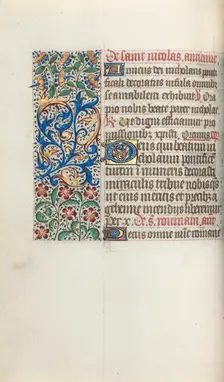 Book of Hours (Use of Rouen): fol. 52v, c. 1470. Creator: Master of the Geneva Latini (French, active Rouen, 1460-80)