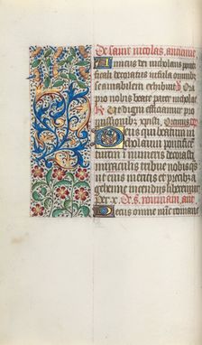Book of Hours (Use of Rouen): fol. 52v, c. 1470. Creator: Master of the Geneva Latini (French, active Rouen, 1460-80)