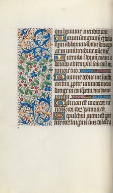 Book of Hours (Use of Rouen): fol. 52v, c. 1470. Creator: Master of the Geneva Latini (French, active Rouen, 1460-80)