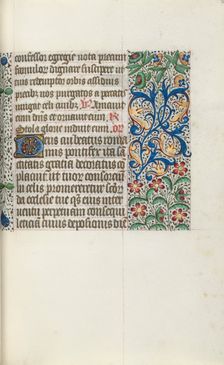 Book of Hours (Use of Rouen): fol. 53r, c. 1470. Creator: Master of the Geneva Latini (French, active Rouen, 1460-80)