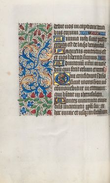 Book of Hours (Use of Rouen): fol. 65v, c. 1470. Creator: Master of the Geneva Latini (French, active Rouen, 1460-80)
