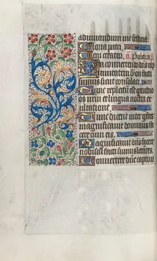Book of Hours (Use of Rouen): fol. 67v, c. 1470. Creator: Master of the Geneva Latini (French, active Rouen, 1460-80)