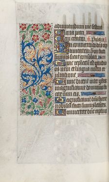 Book of Hours (Use of Rouen): fol. 67v, c. 1470. Creator: Master of the Geneva Latini (French, active Rouen, 1460-80)
