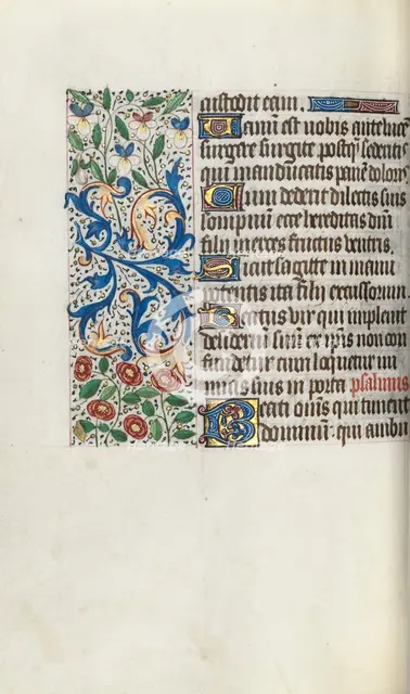 Book of Hours (Use of Rouen): fol. 68v, c. 1470. Creator: Master of the Geneva Latini (French, active Rouen, 1460-80).