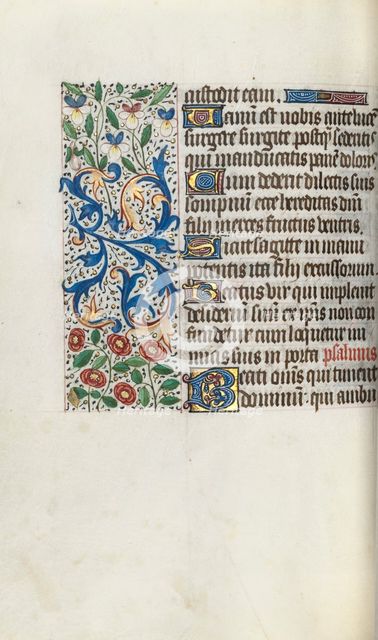 Book of Hours (Use of Rouen): fol. 68v, c. 1470. Creator: Master of the Geneva Latini (French, active Rouen, 1460-80).