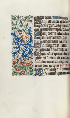 Book of Hours (Use of Rouen): fol. 68v, c. 1470. Creator: Master of the Geneva Latini (French, active Rouen, 1460-80)