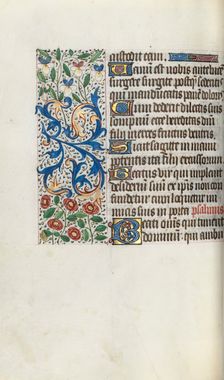 Book of Hours (Use of Rouen): fol. 68v, c. 1470. Creator: Master of the Geneva Latini (French, active Rouen, 1460-80)