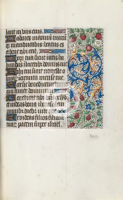 Book of Hours (Use of Rouen): fol. 69r, c. 1470. Creator: Master of the Geneva Latini (French, active Rouen, 1460-80).