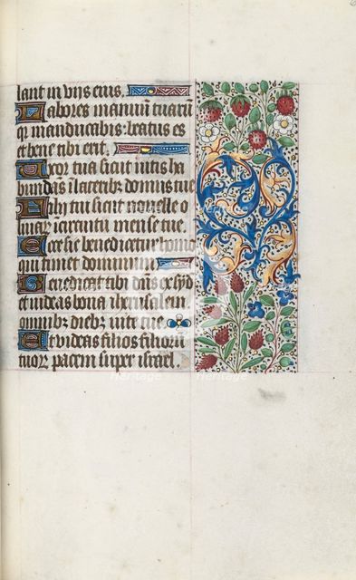 Book of Hours (Use of Rouen): fol. 69r, c. 1470. Creator: Master of the Geneva Latini (French, active Rouen, 1460-80).