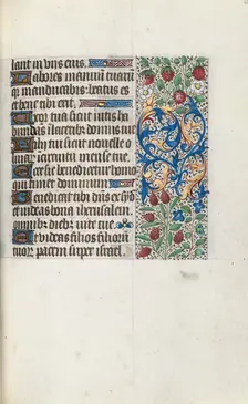 Book of Hours (Use of Rouen): fol. 69r, c. 1470. Creator: Master of the Geneva Latini (French, active Rouen, 1460-80)
