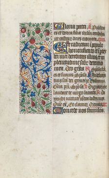 Book of Hours (Use of Rouen): fol. 69v, c. 1470. Creator: Master of the Geneva Latini (French, active Rouen, 1460-80)