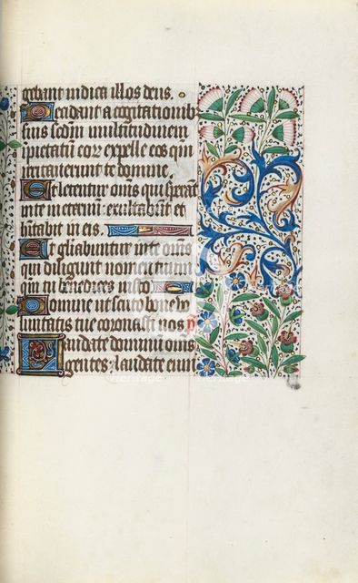 Book of Hours (Use of Rouen): fol. 60r, c. 1470. Creator: Master of the Geneva Latini (French, active Rouen, 1460-80).