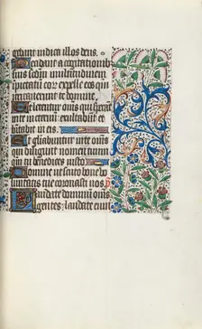 Book of Hours (Use of Rouen): fol. 60r, c. 1470. Creator: Master of the Geneva Latini (French, active Rouen, 1460-80)