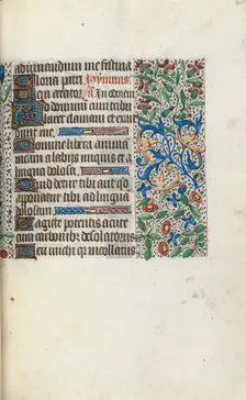 Book of Hours (Use of Rouen): fol. 61r, c. 1470. Creator: Master of the Geneva Latini (French, active Rouen, 1460-80)