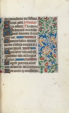 Book of Hours (Use of Rouen): fol. 61r, c. 1470. Creator: Master of the Geneva Latini (French, active Rouen, 1460-80)