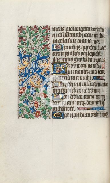 Book of Hours (Use of Rouen): fol. 61v, c. 1470. Creator: Master of the Geneva Latini (French, active Rouen, 1460-80).