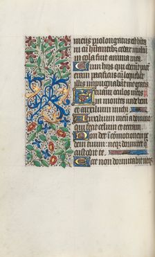 Book of Hours (Use of Rouen): fol. 61v, c. 1470. Creator: Master of the Geneva Latini (French, active Rouen, 1460-80)