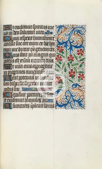 Book of Hours (Use of Rouen): fol. 74r, c. 1470. Creator: Master of the Geneva Latini (French, active Rouen, 1460-80).