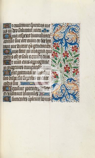 Book of Hours (Use of Rouen): fol. 74r, c. 1470. Creator: Master of the Geneva Latini (French, active Rouen, 1460-80).