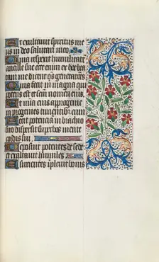 Book of Hours (Use of Rouen): fol. 74r, c. 1470. Creator: Master of the Geneva Latini (French, active Rouen, 1460-80)