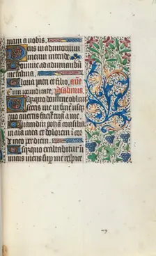 Book of Hours (Use of Rouen): fol. 75r, c. 1470. Creator: Master of the Geneva Latini (French, active Rouen, 1460-80)