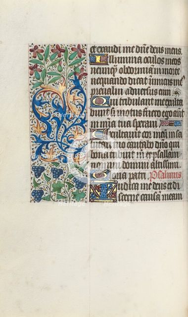 Book of Hours (Use of Rouen): fol. 75v, c. 1470. Creator: Master of the Geneva Latini (French, active Rouen, 1460-80).