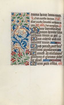 Book of Hours (Use of Rouen): fol. 78v, c. 1470. Creator: Master of the Geneva Latini (French, active Rouen, 1460-80)