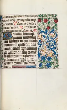 Book of Hours (Use of Rouen): fol. 79r, c. 1470. Creator: Master of the Geneva Latini (French, active Rouen, 1460-80)
