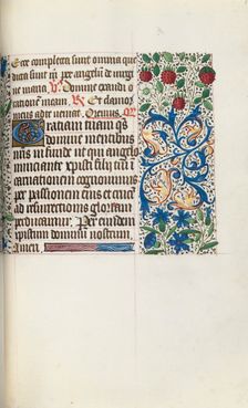Book of Hours (Use of Rouen): fol. 79r, c. 1470. Creator: Master of the Geneva Latini (French, active Rouen, 1460-80)