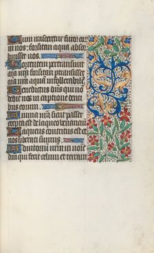 Book of Hours (Use of Rouen): fol. 71r, c. 1470. Creator: Master of the Geneva Latini (French, active Rouen, 1460-80)