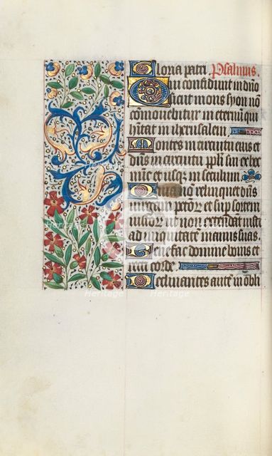 Book of Hours (Use of Rouen): fol. 71v, c. 1470. Creator: Master of the Geneva Latini (French, active Rouen, 1460-80).