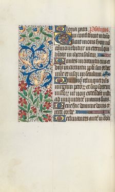 Book of Hours (Use of Rouen): fol. 71v, c. 1470. Creator: Master of the Geneva Latini (French, active Rouen, 1460-80)