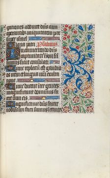 Book of Hours (Use of Rouen): fol. 72r, c. 1470. Creator: Master of the Geneva Latini (French, active Rouen, 1460-80)