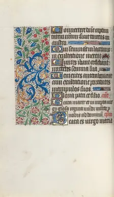 Book of Hours (Use of Rouen): fol. 72v, c. 1470. Creator: Master of the Geneva Latini (French, active Rouen, 1460-80)