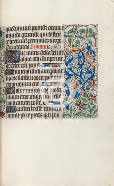 Book of Hours (Use of Rouen): fol. 73r, c. 1470. Creator: Master of the Geneva Latini (French, active Rouen, 1460-80).