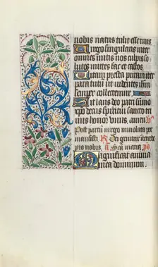 Book of Hours (Use of Rouen): fol. 73v, c. 1470. Creator: Master of the Geneva Latini (French, active Rouen, 1460-80)