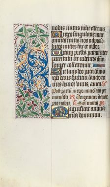 Book of Hours (Use of Rouen): fol. 73v, c. 1470. Creator: Master of the Geneva Latini (French, active Rouen, 1460-80)