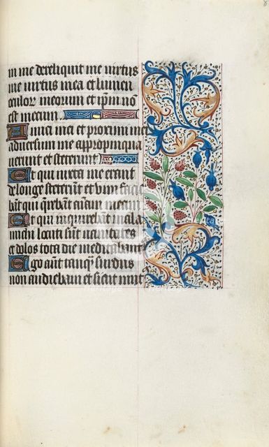 Book of Hours (Use of Rouen): fol. 84r, c. 1470. Creator: Master of the Geneva Latini (French, active Rouen, 1460-80).