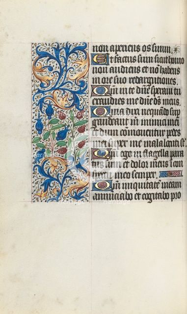 Book of Hours (Use of Rouen): fol. 84v, c. 1470. Creator: Master of the Geneva Latini (French, active Rouen, 1460-80).