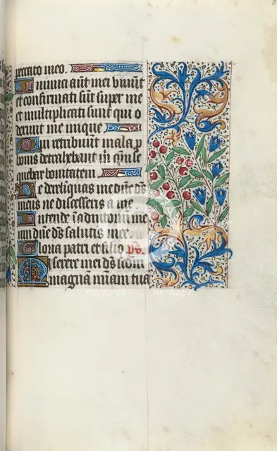 Book of Hours (Use of Rouen): fol. 85r, c. 1470. Creator: Master of the Geneva Latini (French, active Rouen, 1460-80).