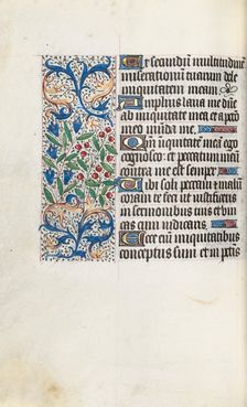 Book of Hours (Use of Rouen): fol. 85v, c. 1470. Creator: Master of the Geneva Latini (French, active Rouen, 1460-80)