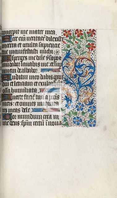 Book of Hours (Use of Rouen): fol. 86r, c. 1470. Creator: Master of the Geneva Latini (French, active Rouen, 1460-80).