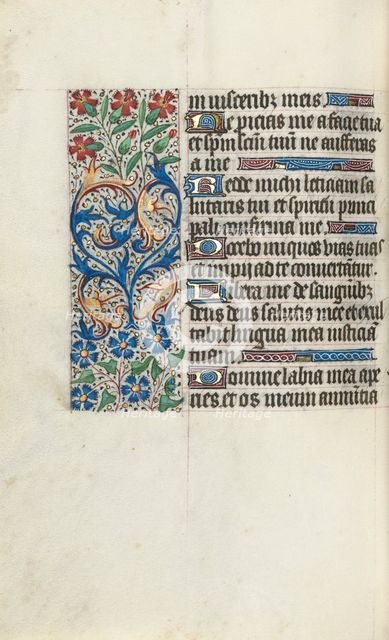 Book of Hours (Use of Rouen): fol. 86v, c. 1470. Creator: Master of the Geneva Latini (French, active Rouen, 1460-80).