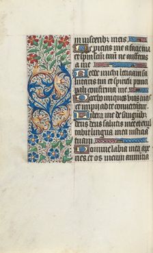 Book of Hours (Use of Rouen): fol. 86v, c. 1470. Creator: Master of the Geneva Latini (French, active Rouen, 1460-80)
